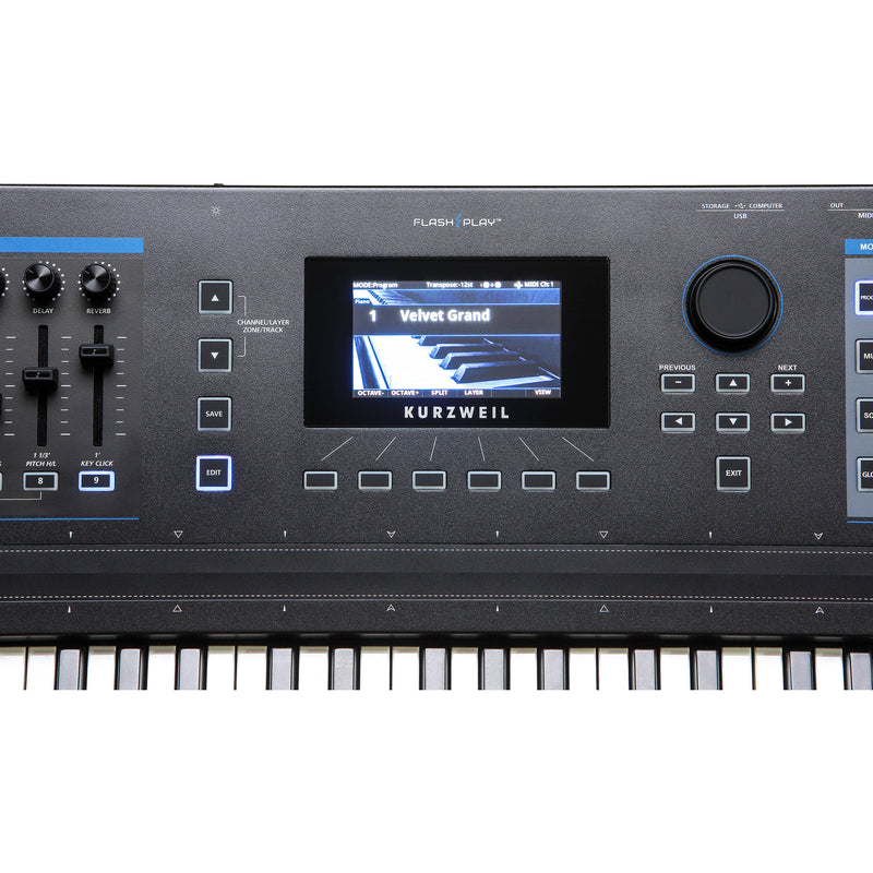 Kurzweil K2700 88-Key Performance Controller and Synthesizer Workstation