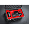 Jason Cases Pelican Case for Canon 25-250mm Lens (Red Overlay)