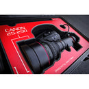 Jason Cases Pelican Case for Canon 25-250mm Lens (Red Overlay)