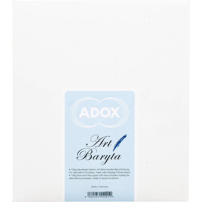 Adox Art Baryta Uncoated Glossy Paper for Alternative Processes (8 x 10", 5 Sheets)