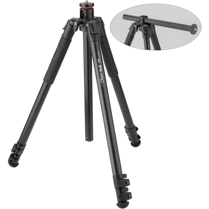 Oben ALF-6193L Skysill Series 3-Section Aluminum Tripod&nbsp;with 90&deg; Lateral Center Column