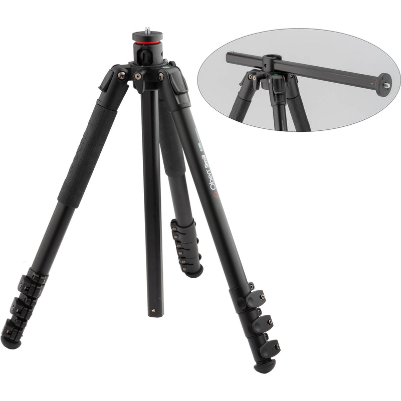 Oben ALF-6194L Skysill 4-Section Aluminum Tripod with 90&deg; Lateral Center Column