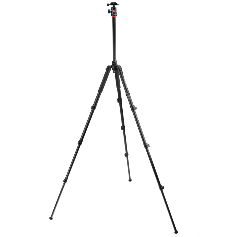 Oben Skysill ALF-6194L 4-Section Aluminum Tripod with 90&deg; Lateral Center Column and BE-117 Dual-Action Ball Head