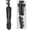 Oben Skysill ALF-6194L 4-Section Aluminum Tripod with 90&deg; Lateral Center Column and BE-117 Dual-Action Ball Head