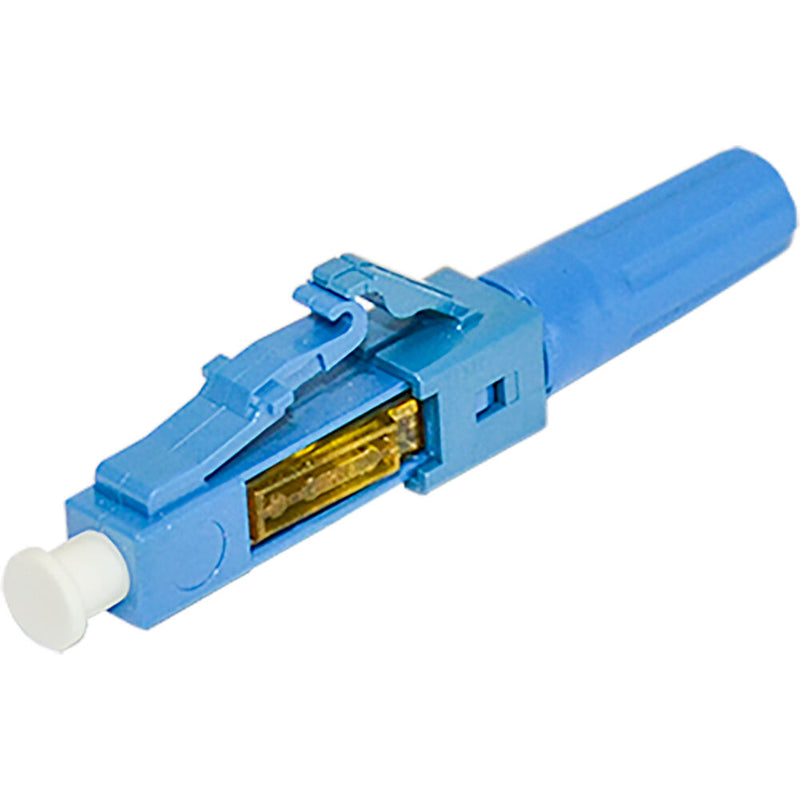 TechLogix Networx ECOConnector Single-Mode Distribution LC Fiber Optic Connector (UPC, Blue)