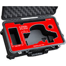 Jason Cases Pelican Case for Canon 25-250mm Lens (Red Overlay)