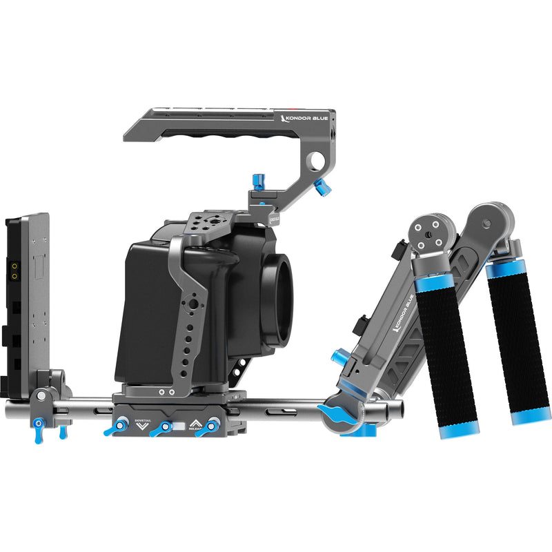 Kondor Blue Blackmagic Pocket 6K Pro Ultimate Rig (Black)