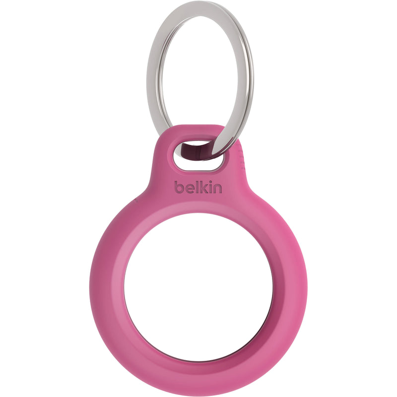 Belkin Secure Holder with Key Ring for Apple AirTag (Pink)