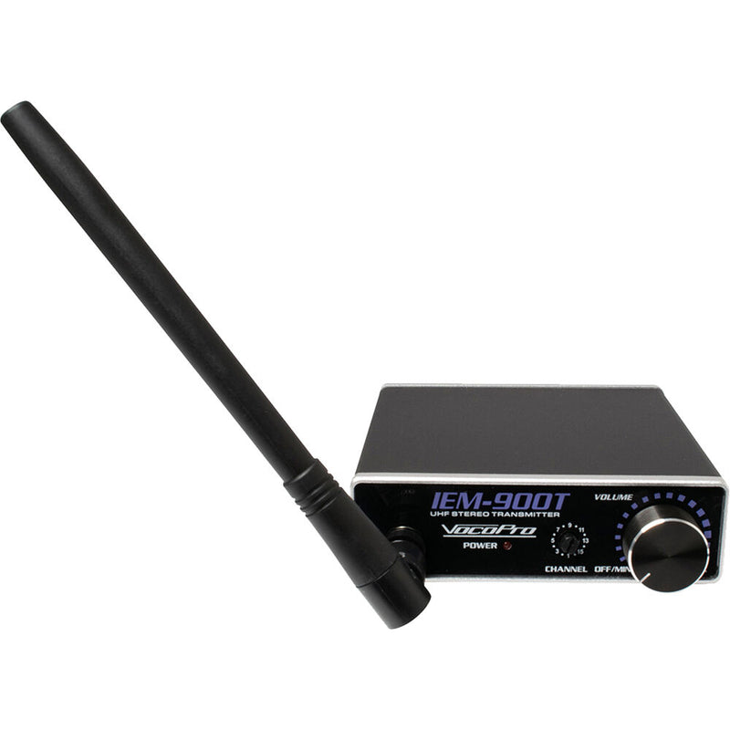 VocoPro IEM-900-BAND-2 Long-Range Digital Wireless Stereo In-Ear Monitoring System (902 to 928 MHz)