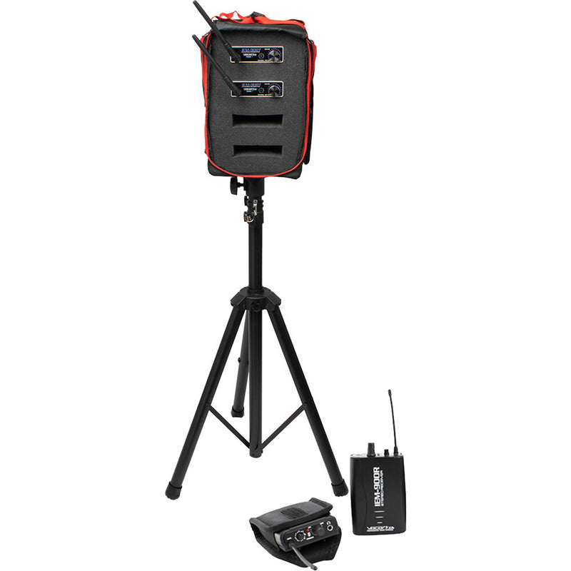 VocoPro IEM-900-BAND-2 Long-Range Digital Wireless Stereo In-Ear Monitoring System (902 to 928 MHz)