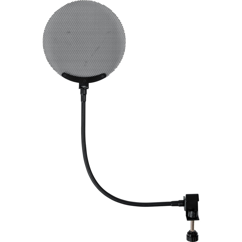 Gator Metal Screen Pop Filter with 12.4" Flexible Gooseneck