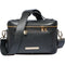 FEDERICO SERRANI Kimberley Calypso Bag (Black and Gold)