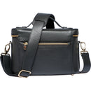 FEDERICO SERRANI Kimberley Calypso Bag (Black and Gold)