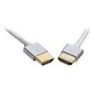 Pearstone HDA-503UTW Ultra-Thin High-Speed HDMI Cable with Ethernet (White, 3')