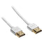 Pearstone HDA-503UTW Ultra-Thin High-Speed HDMI Cable with Ethernet (White, 3')