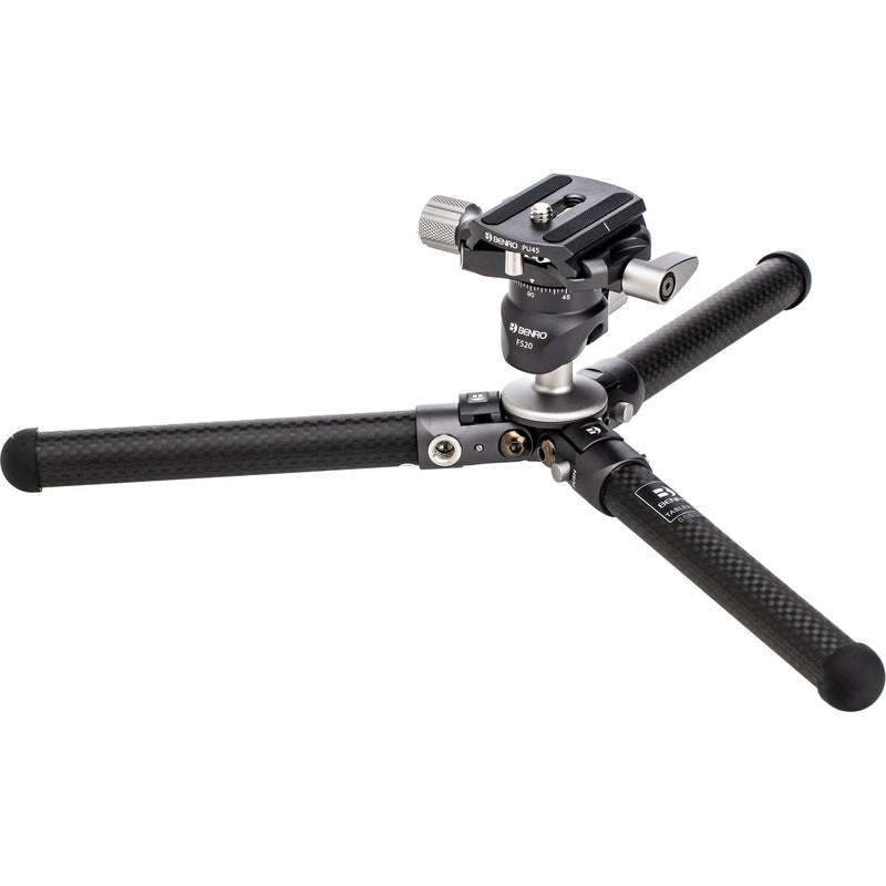 Benro TablePod Pro Kit Carbon Fiber Tripod and Ball Head with ArcaSmart 70mm Smartphone Adapter Plate