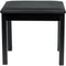 Gator Deluxe Wooden Piano Bench (Black)