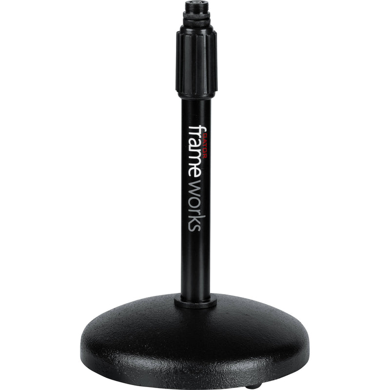 Gator Frameworks Round-Base Desktop Mic Stand