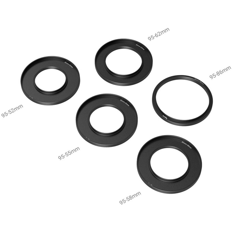 SmallRig Matte Box Adapter Ring Kit for Mini Matte Box (52/55/58/62/86-95mm)