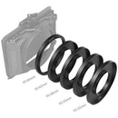 SmallRig Matte Box Adapter Ring Kit for Mini Matte Box (52/55/58/62/86-95mm)