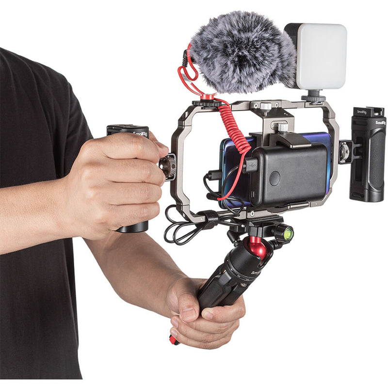 SmallRig Professional Smartphone Video Rig Kit for Vlogging/Live Streaming