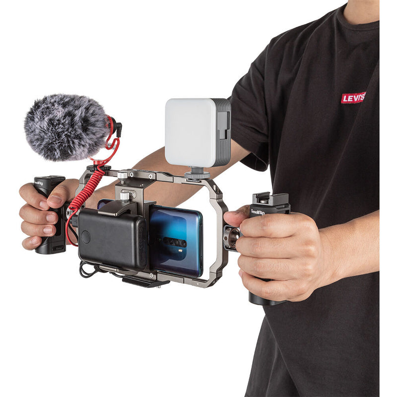 SmallRig Professional Smartphone Video Rig Kit for Vlogging/Live Streaming