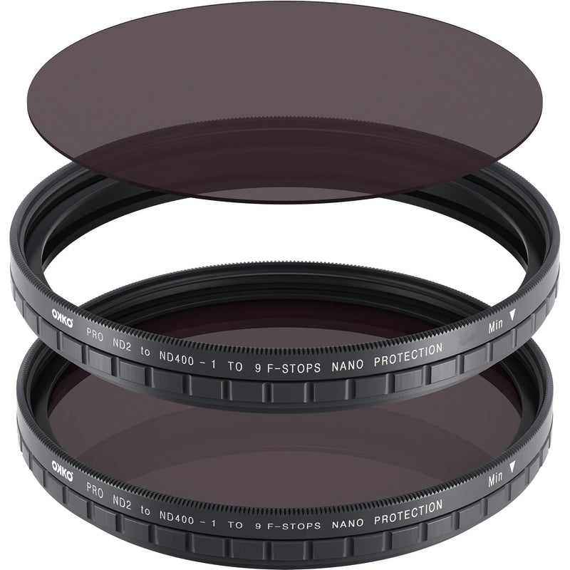 Okko 43mm Variable Neutral Density Filter (1 to 9 Stop)