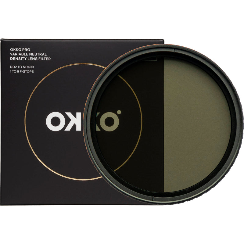 Okko 58mm Variable Neutral Density Filter (1 to 9 Stop)