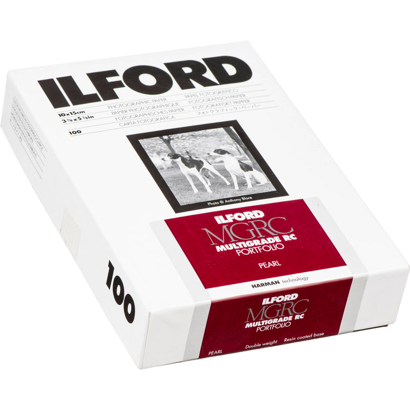 Ilford Multigrade V RC Portfolio Paper (Pearl, 4 x 6", 100 Sheets)