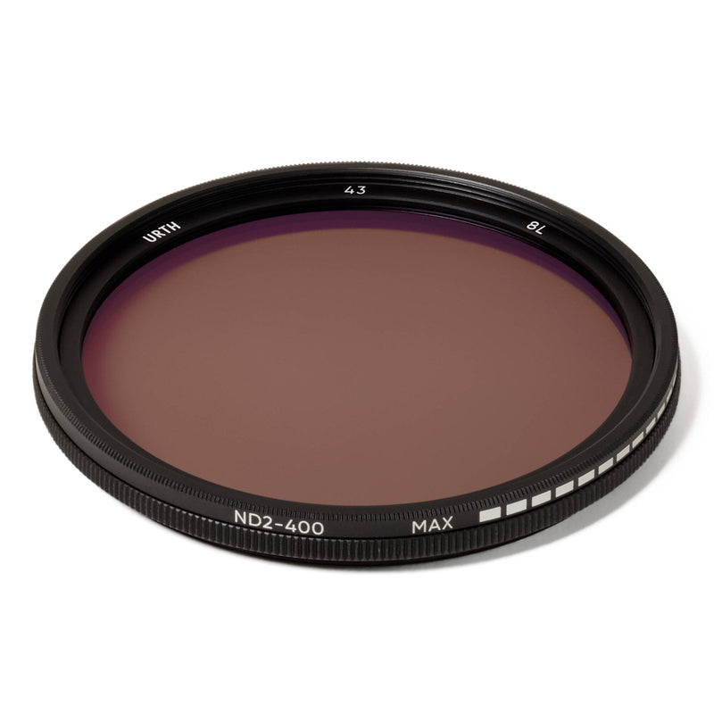 Urth ND2-400 (1-8.6 Stop) Variable ND Lens Filter (43mm)