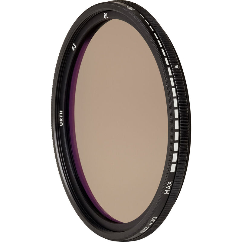 Urth ND2-400 (1-8.6 Stop) Variable ND Lens Filter (43mm)