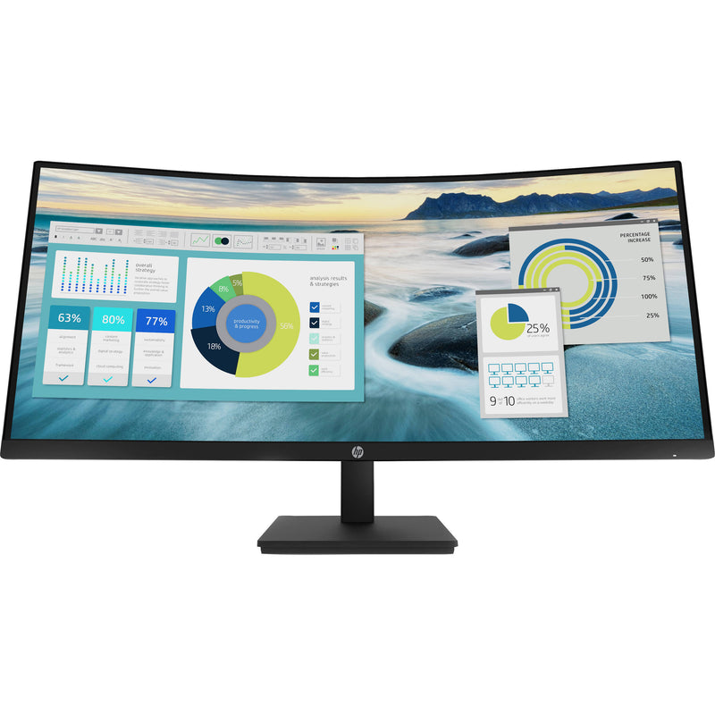 HP P34hc G4 34" 21:9 Curved VA Monitor