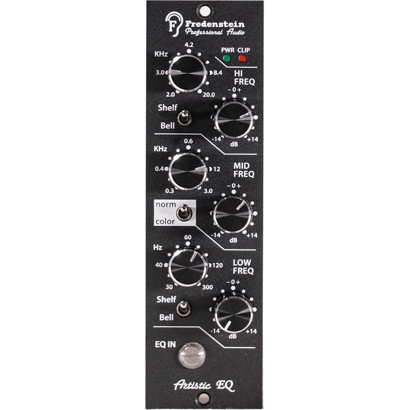 Fredenstein Artistic EQ 500 Series 3-Band Equalizer