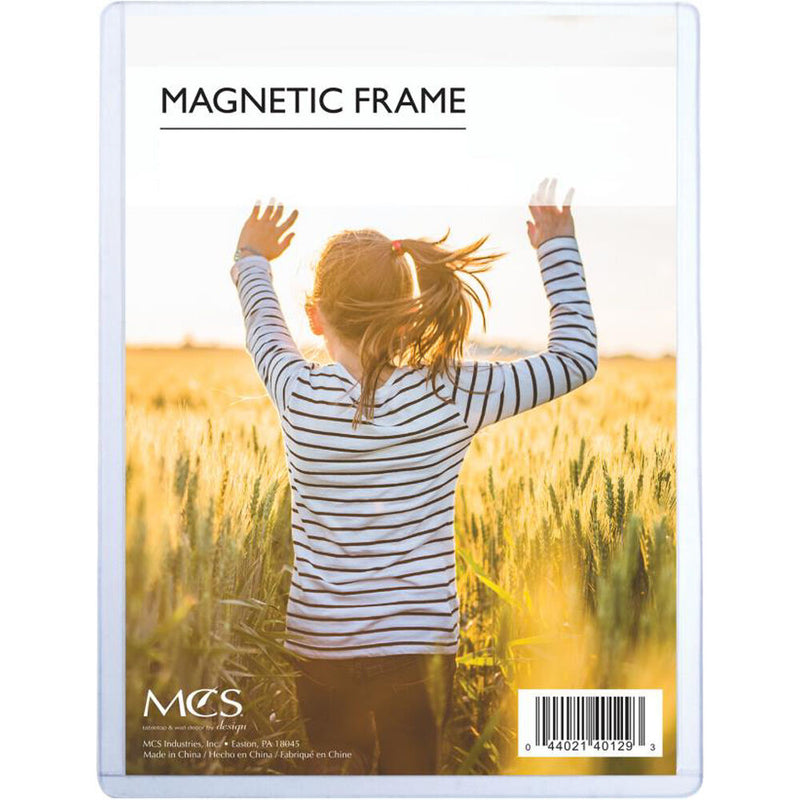 MCS Hard Plastic Clear Magnetic Frame (4 x 6")