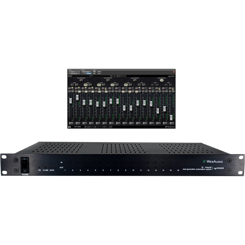 WesAudio ngLEVELER 16-Channel Next Generation Automation System