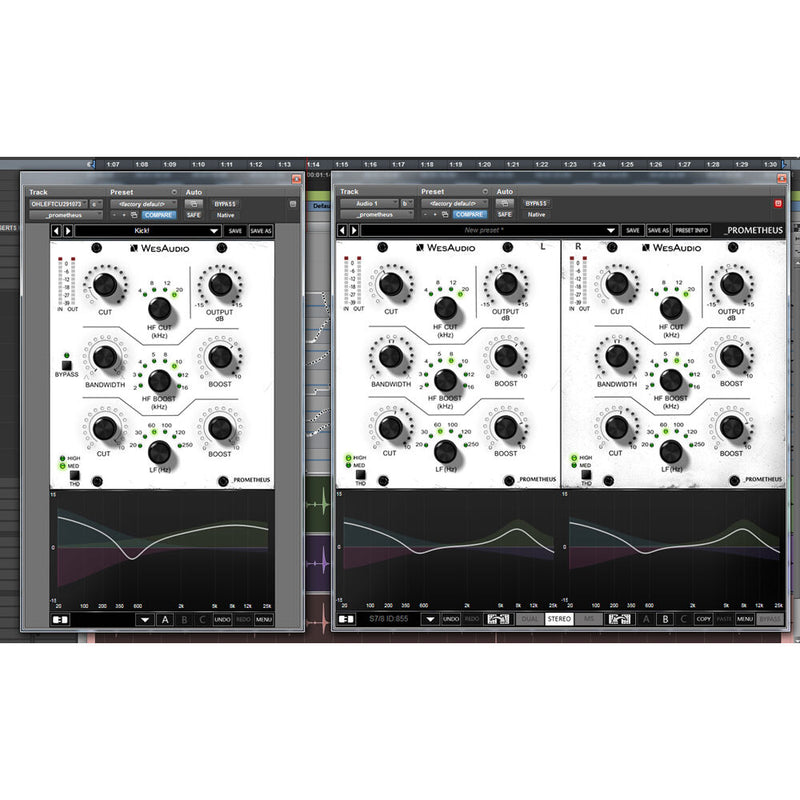 WesAudio _PROMETHEUS 500 Series Passive Equalizer with Digital Recall