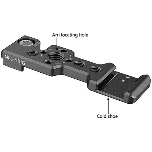 Niceyrig Top Plate with Cold Shoe Mount for Sony FX3 Camera