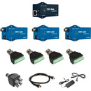 NVT Phybridge 1701+ Base Extender Kit with 3x Link Adapter, Power Supply, Terminal Adapters & Coax Splitter