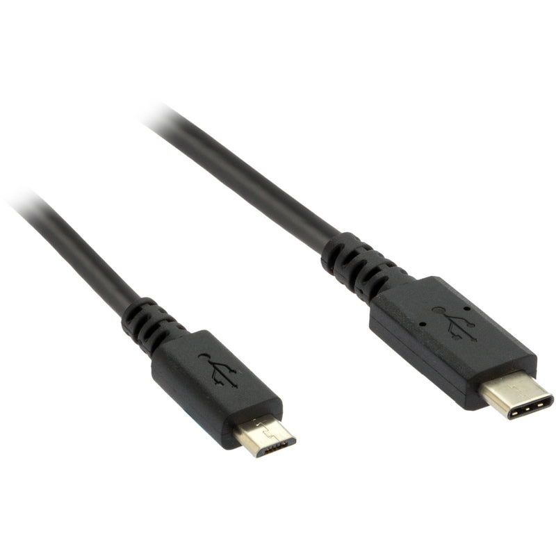 Pearstone USB 2.0 Type-C Male to Micro-B Male Cable (6.6')