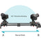 GVM Wireless Carbon Fiber Motorized Camera Slider (31")