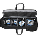 PortaBrace Wheeled Soft Case with Backpack Straps for Four ARRI 650 Lights