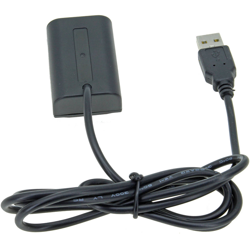 GyroVu USB to Sony NP-FV50 Dummy Battery Cable (40")