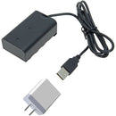 GyroVu USB to Panasonic AG-VBR59 Dummy Battery Adapter Cable with USB Power Supply