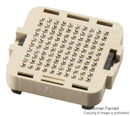 AMPHENOL FCI 84512-102LF Stacking Board Connector, BGA, MEG-Array Series, 100 Contacts, Plug, 1.27 mm, Surface Mount