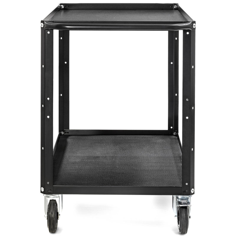 ConeCarts 1-Series Large 2-Shelf Cart with Rubber Mat