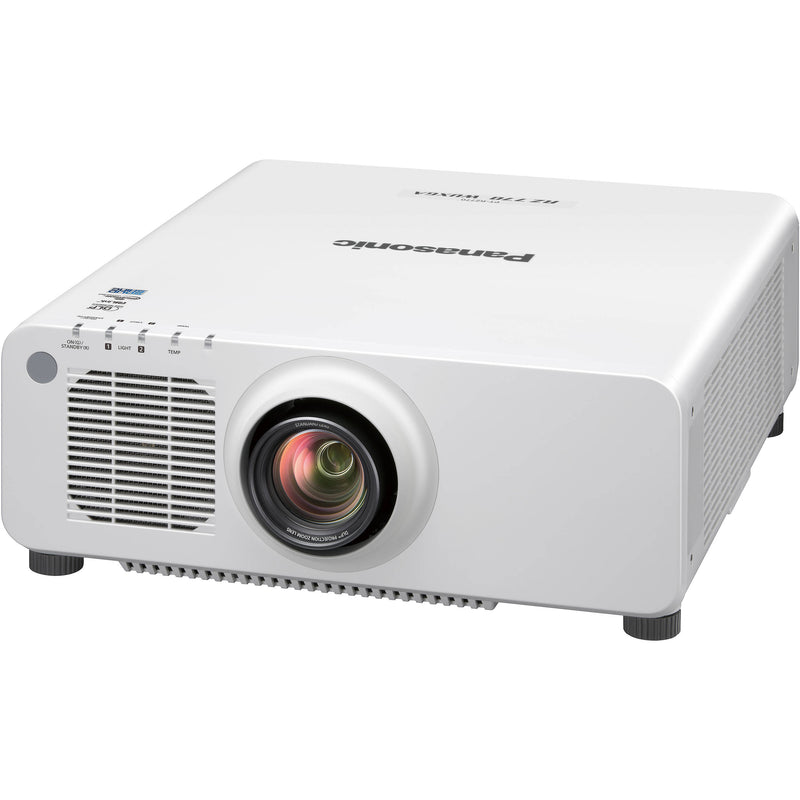 Panasonic PT-RZ690 6000-Lumen WUXGA Exhibition Laser DLP Projector with 1.71 to 2.41:1 Lens (White)