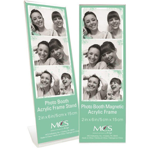 MCS 2 x 6" Photo Booth Acrylic Frame (Clear)