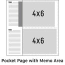 MCS 200-Page Mr. and Mrs. Wedding Photo Album (Two 4 x 6 Sleeves per Page)