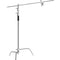 DigitalFoto Solution Limited Stainless Steel C-Stand with Extension Arm (10.8')