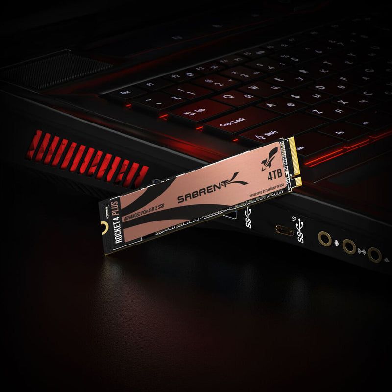 Sabrent 4TB Rocket 4 PLUS NVMe PCIe 4.0 M.2 2280 Internal SSD